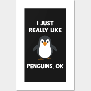 I just really like Penguins, ok Posters and Art